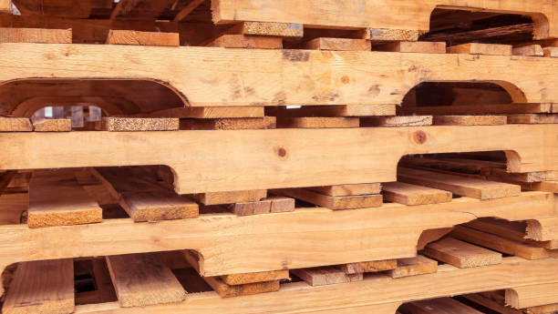 istock wooden pallets textured and background 675566620