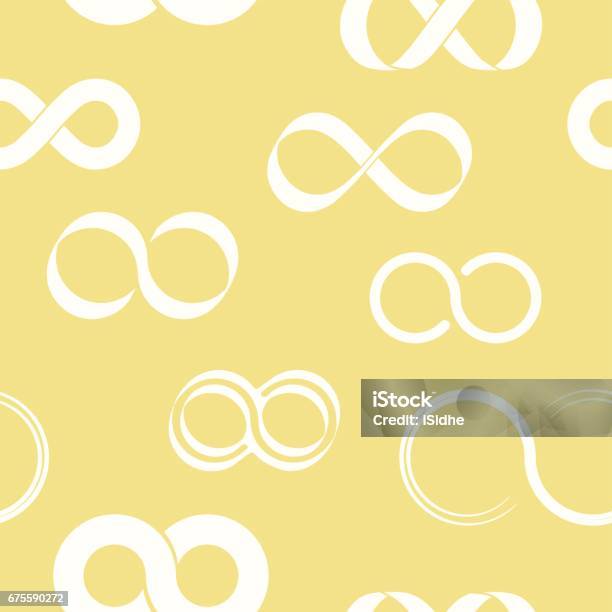 Infinity Pattern Types Seamless Pattern With Infinity Symbols Stock Illustration - Download ...