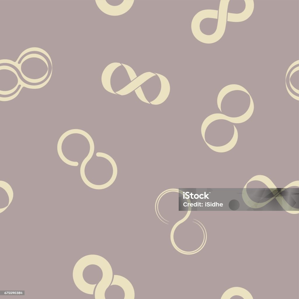 Infinity Pattern Types Seamless Pattern With Infinity Symbols Stock Illustration - Download ...