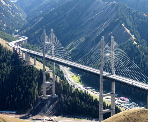 istock Aerial view of the Fruit Bridge 675593632