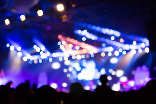 istock Blurred background of concert 675593650