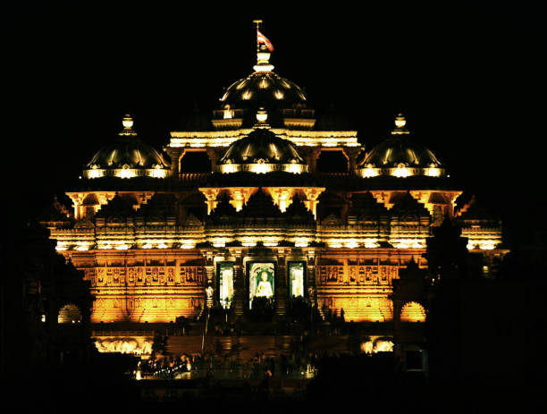 istock Akshardham temple. New Delhi, India 675598604