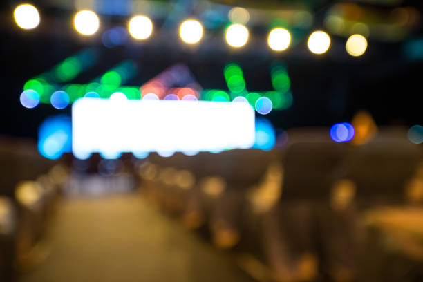 istock Blurred background of concert 675609186