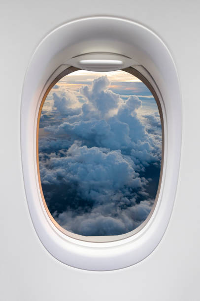 istock Sunrise sky from the airplane 675626832