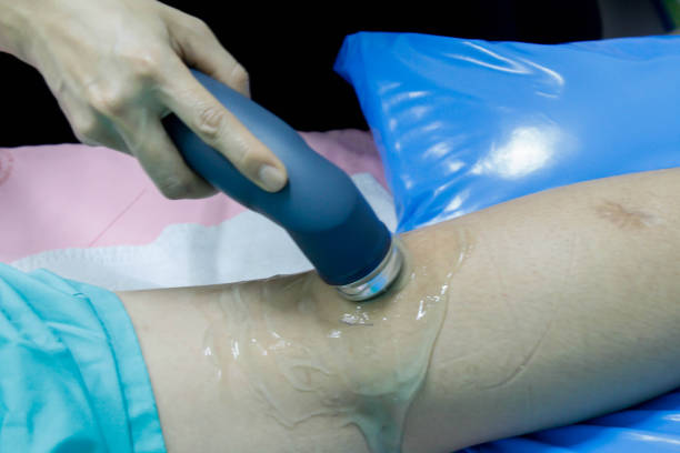 istock Blurred  Physiotherapists treat patients in hispital 675629884