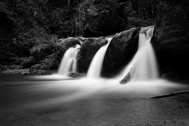 Amazing nature of the Mullerthal Trail and Schiessentumpel Waterfall in Luxembourg