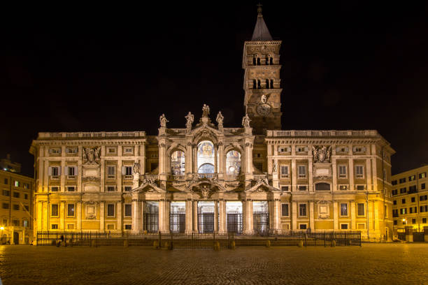 istock Basilica di Santa Maria Maggiore, Rome, Italy 675643252