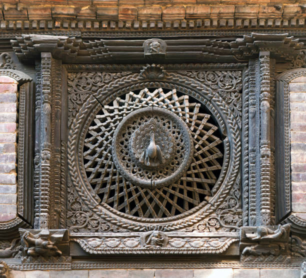 istock Peakock window in Bhaktapur, Nepal 675652540