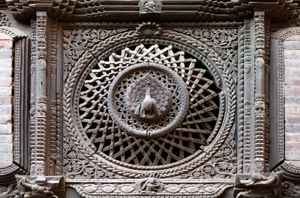 istock Peakock window in Bhaktapur, Nepal 675658368