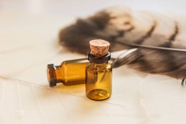 istock Brown bottle for potions and medicines 675661284