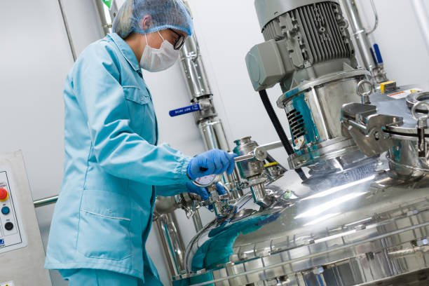 istock medical worker is checking operability of machines 675685022