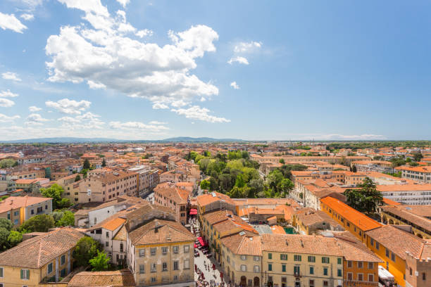 istock View from the  Leaning Tower in Pisa 675711088