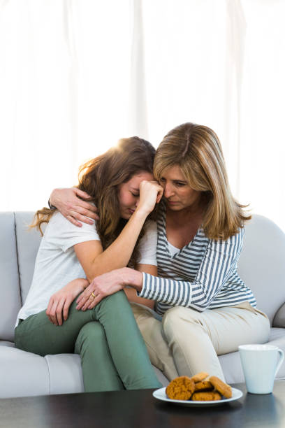 istock Mother comfort her daughter 675711334