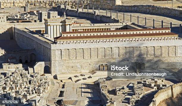 古代耶路撒冷的寺廟建模 照片檔及更多 戶勒大門 照片 - 戶勒大門, 耶路撒冷, 默德聖廟