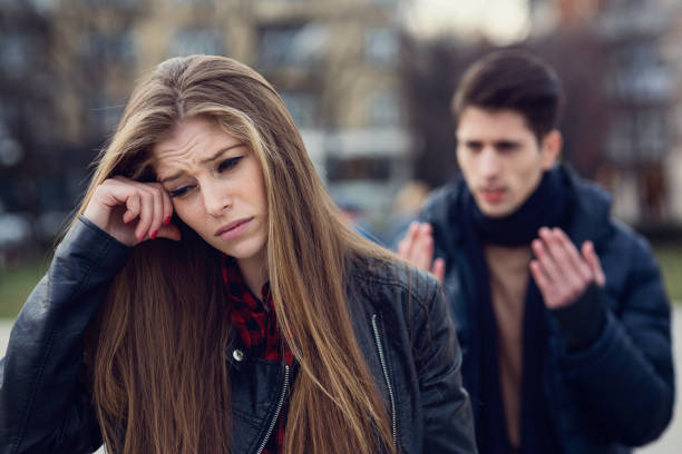 istock Couple trouble 675716212