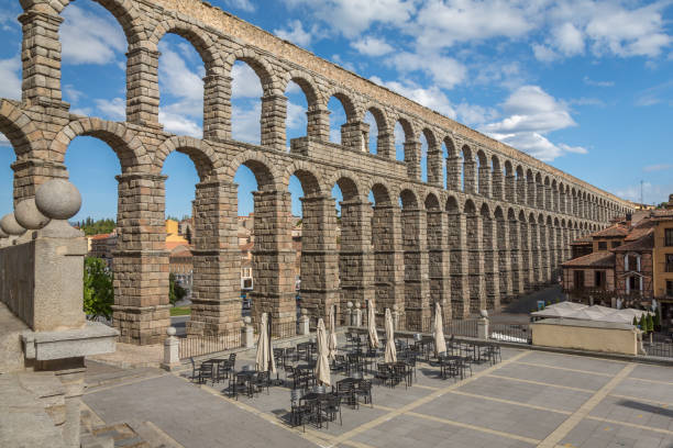 istock Aqueduct of Segovia 675720270