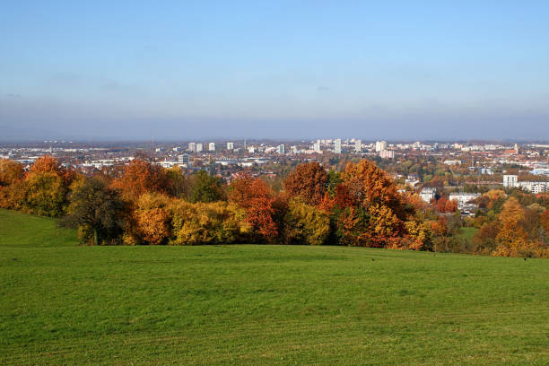 istock Yellow, orange and red autumn leaves, Germany 675726698