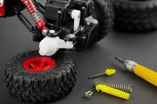 istock Various parts for radio-controlled models 675727278