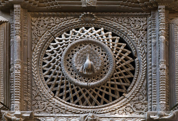 istock Peakock window in Bhaktapur, Nepal 675730566