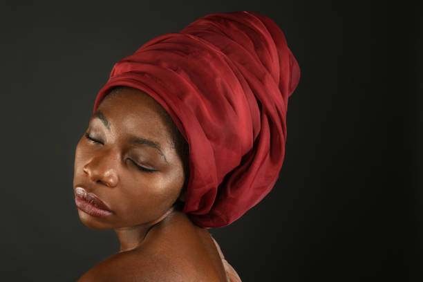 istock African Woman With Red Turban 675746830