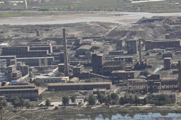 istock Industrial area in Albania 675757568