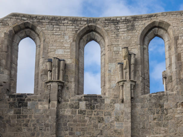 The old ruins of a building , Germany