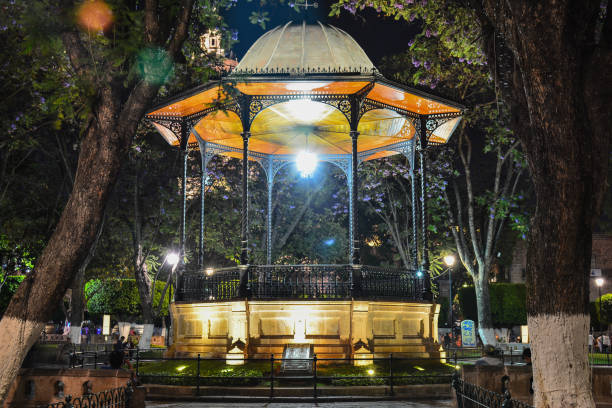 istock Kiosko in Morelia's main plaza 675767378