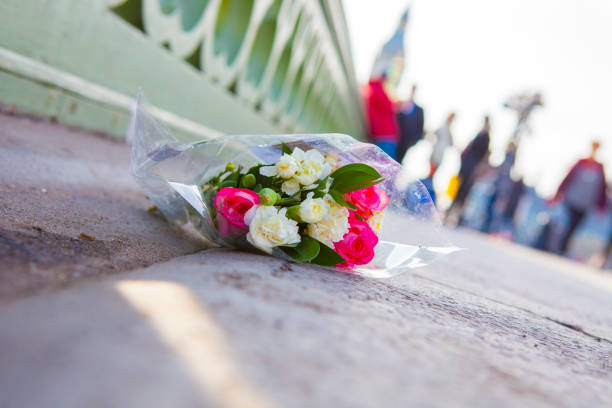 istock Flowers in Westminster Bridge 675770650