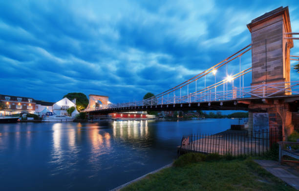istock The Marlow Suspension Bridge 675776808
