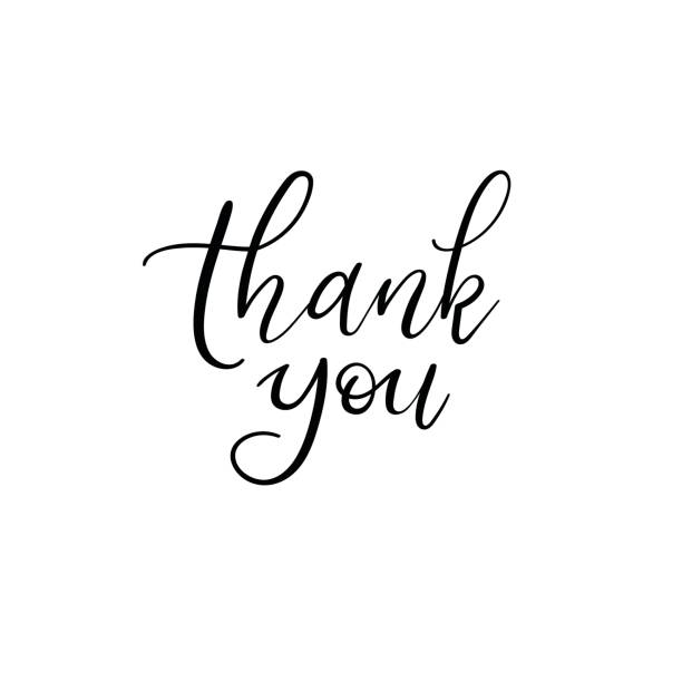 istock Thank You Handwritten Inscription. Modern Calligraphy Greeting Card 675782676