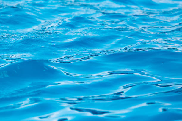 istock The smooth water in the pool as a background 675783094