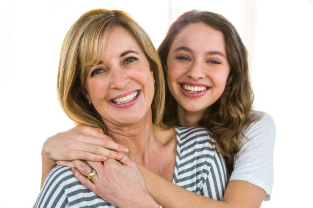 istock Pretty mother and daughter 675783488