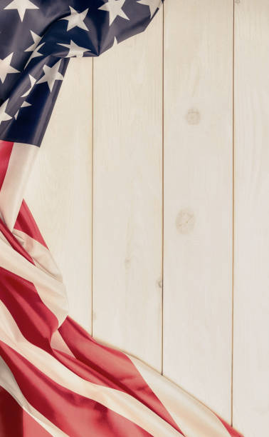 米国独立記念日 7 月 4 日。アメリカの国旗。 - american flag star shape striped fourth of july ストックフォトと画像