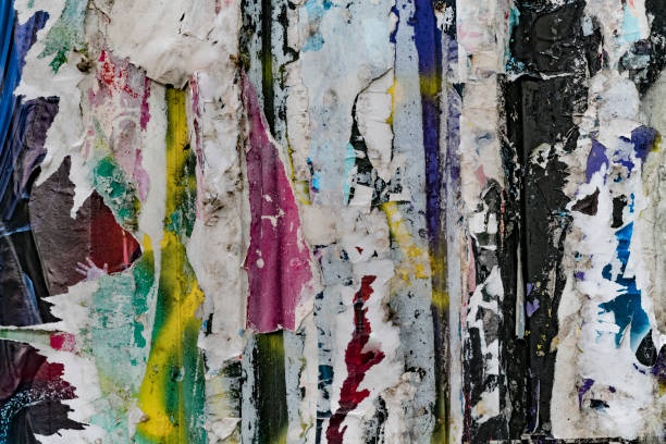 istock Billboard grunge on plaster wall, Bangkok, Thailand 675803380