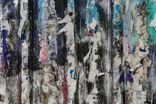 istock Billboard grunge on plaster wall, Bangkok, Thailand 675803384