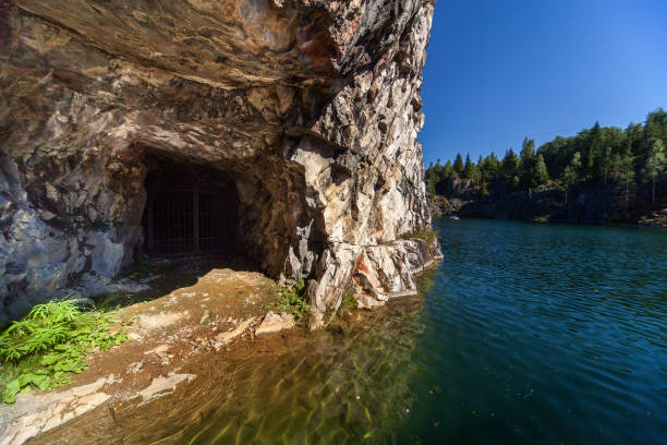 Canyon Ruskeala in Karelia