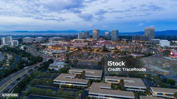 Newport Beach Skyline Orange County Stock Photo - Download Image Now - California, Irvine - California, Orange County - California