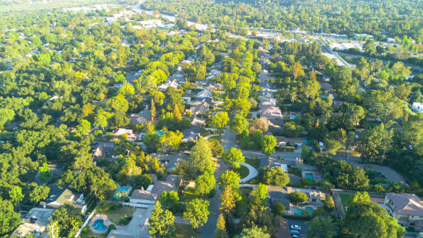 istock Aerial of Homes 675819786