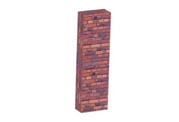 istock The alphabet brick wall on white background I 675827528