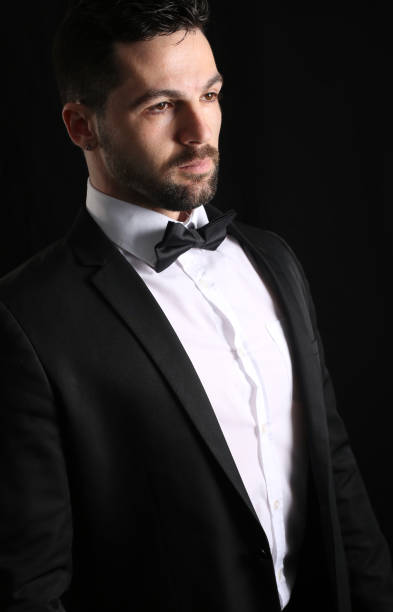 istock Serious man wearing a tuxedo 675827830