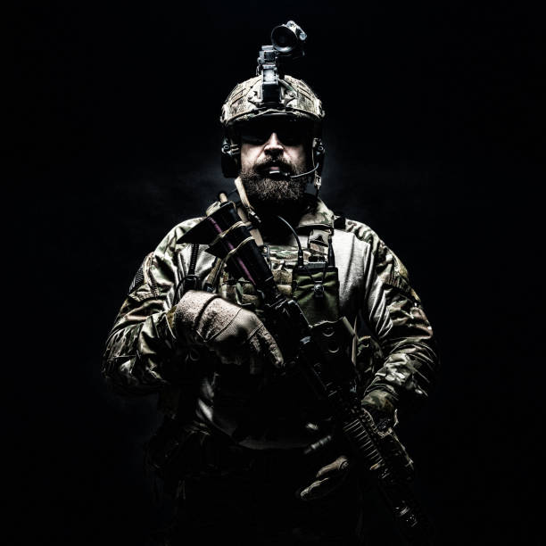 istock Army Ranger in field Uniforms 675861166