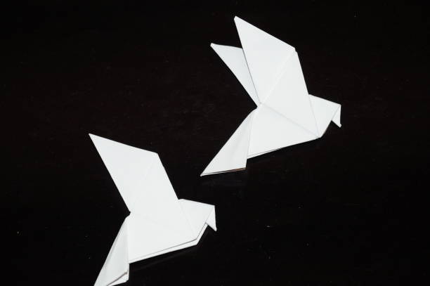 istock Origami pigeons 675896158