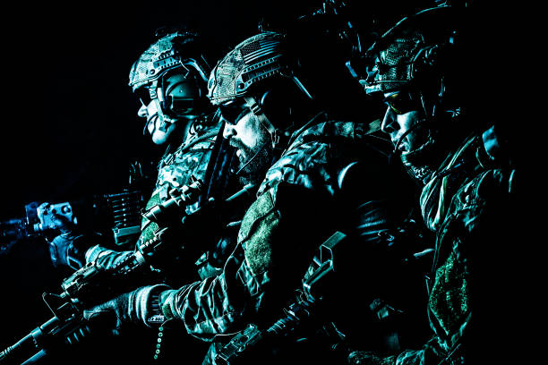 istock Army Ranger in field Uniforms 675896180