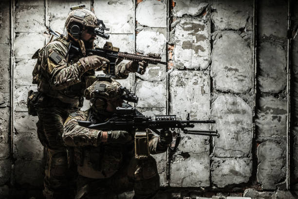 istock Army Ranger in field Uniforms 675896720