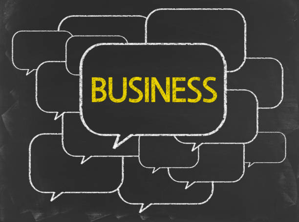 istock Business - Business Chalkboard Background 675923462