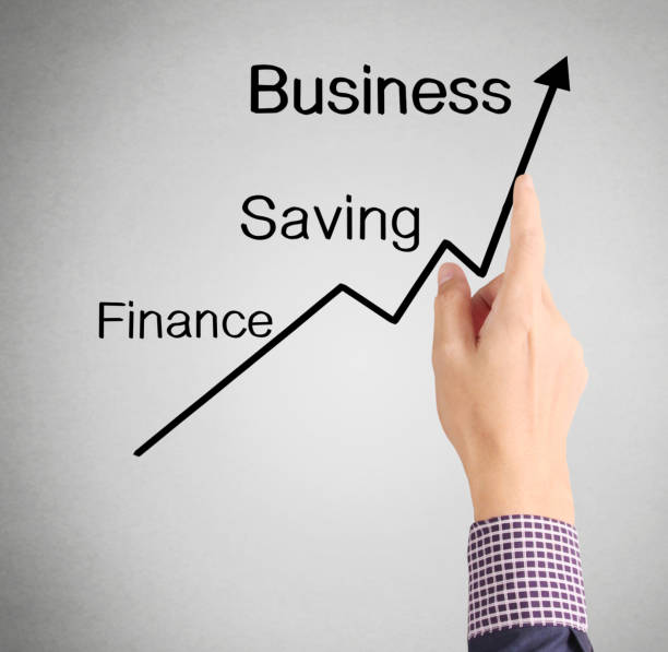 istock financial symbols coming from hand 675926978