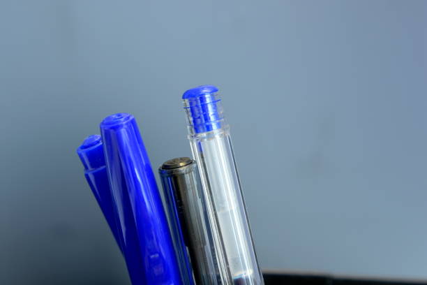 istock Close up stationary in the office 675942808