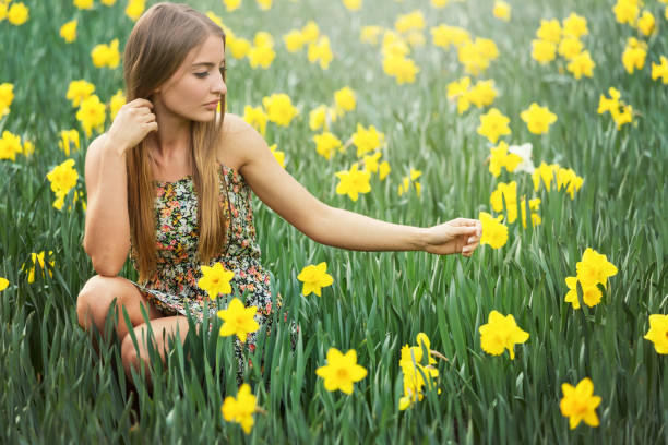 Beauty in the flower garden