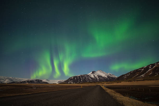 istock aurora night in Iceland 675944686