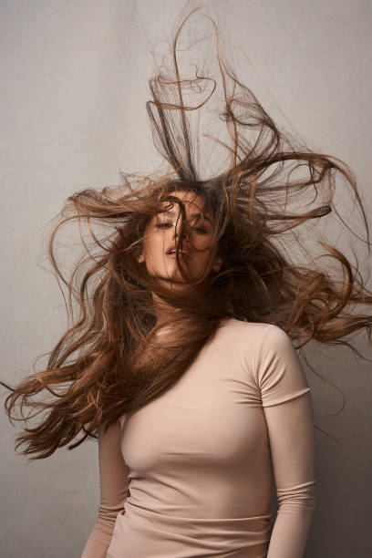 istock Messy hair, don't care 675948262